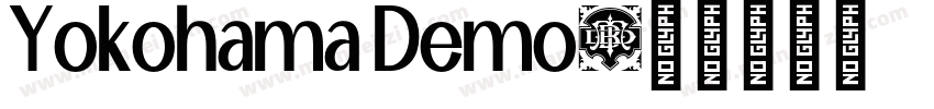 Yokohama Demo字体转换